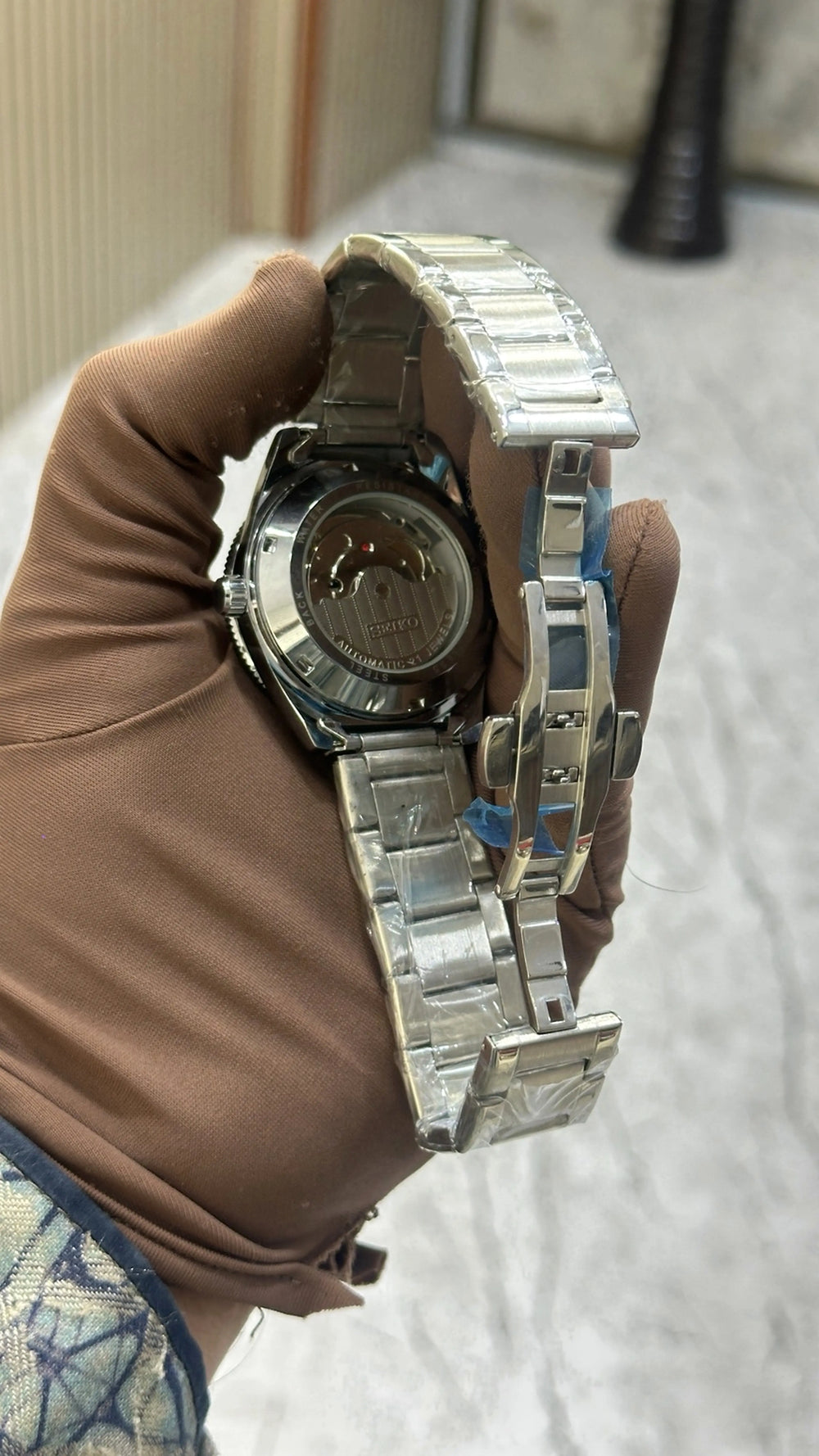Seiko Prospex Store Article Premium W308 Open back automatic movement