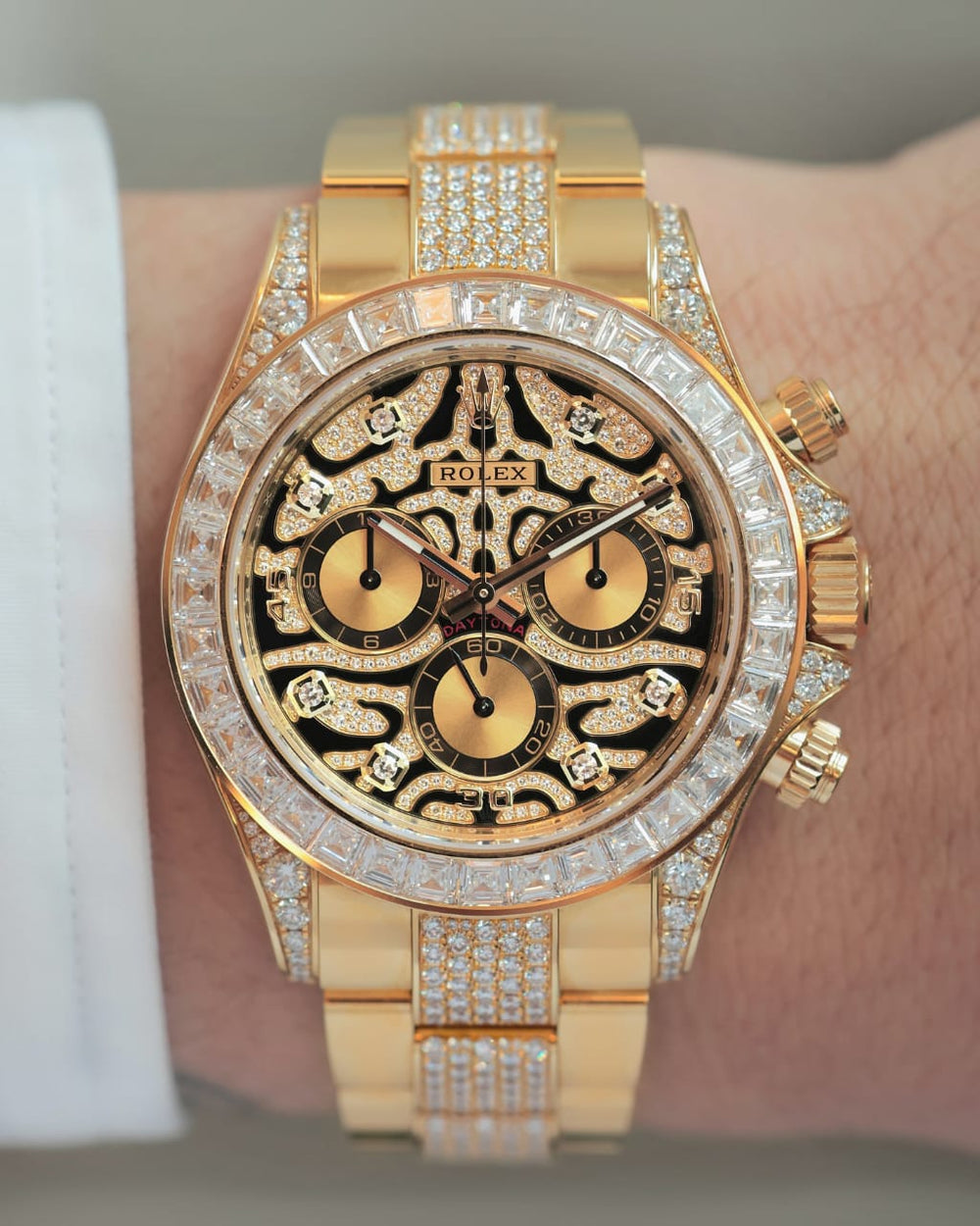 RLX Eye_Of_The_Tiger Golden Chain Bracelet Premium Quality mercurewatches.store