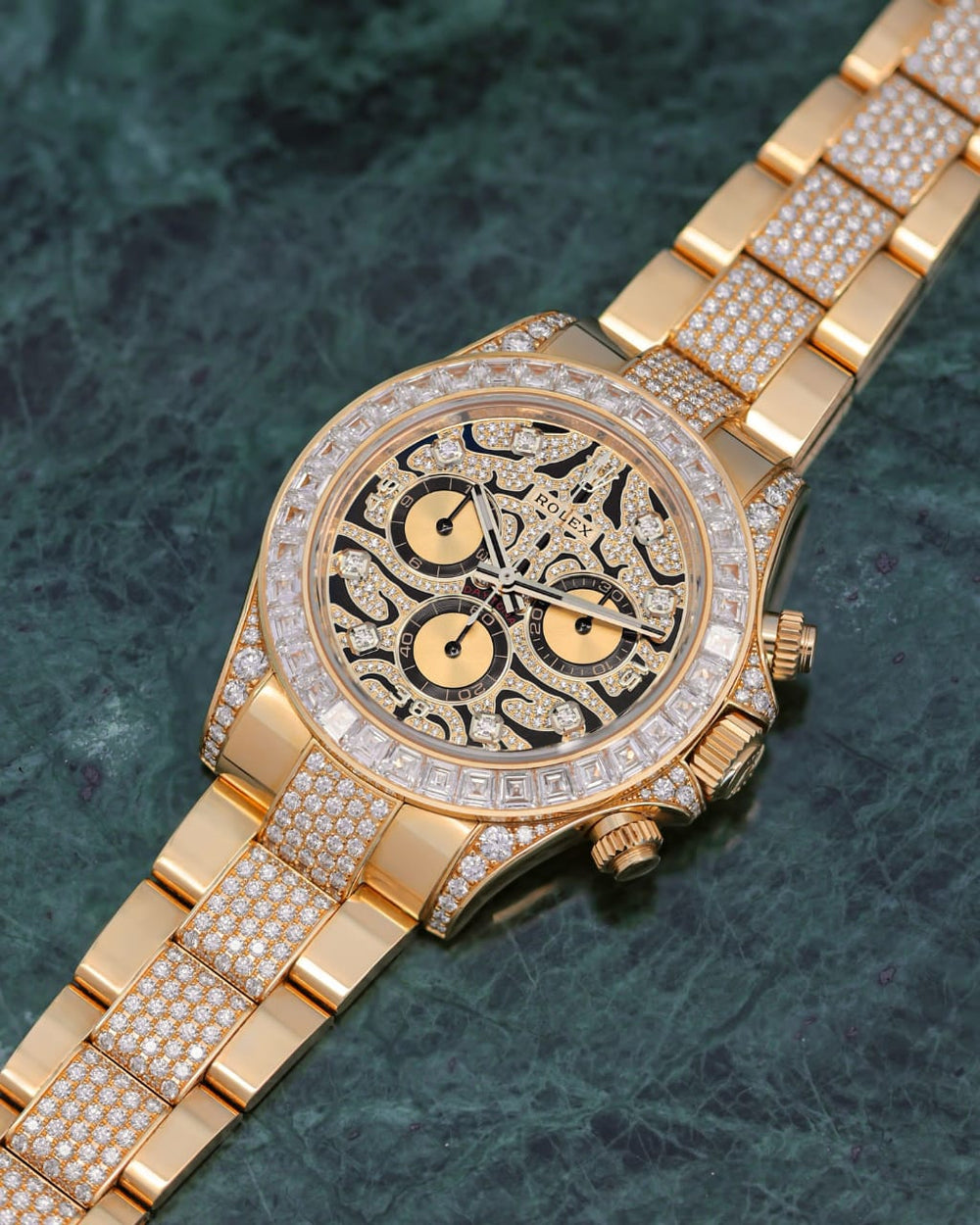 RLX Eye_Of_The_Tiger Golden Chain Bracelet Premium Quality mercurewatches.store