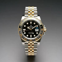 Role_x GMT Master II Zombie Black Grey Steel Yellow Gold Watch Two-tone Luxury Edition Premium Quality theroyaltime.in