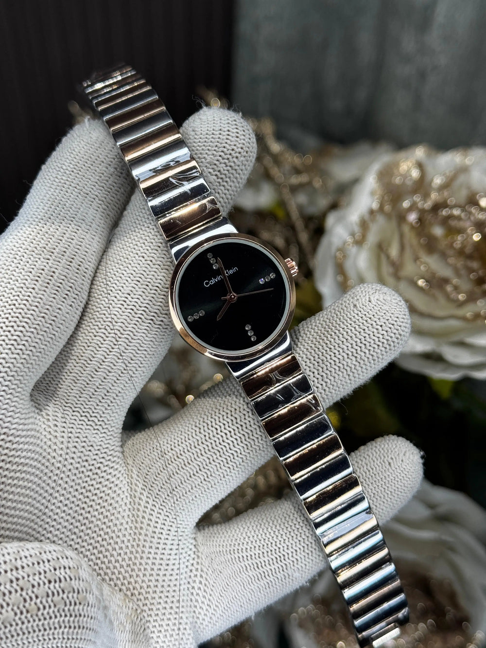 CaLvin KleiN Dual Tone Black Premium Watch