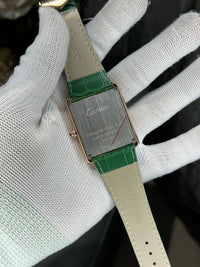 Cartie r Tank Louis Copper Green Slim Premium Watch