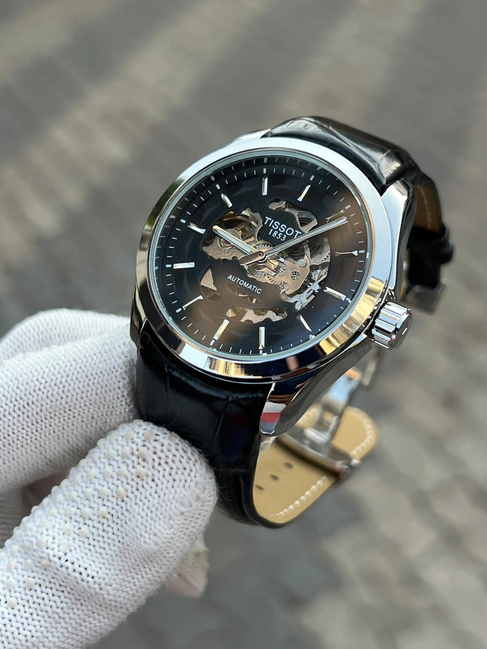 Tissot 1853 Automatic Leather Belt
