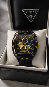 GUES S WATCH WHITE GOLD NEW EDITION 552