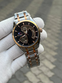 ToMmy Hilf_!ger Automatic Two Tone Black