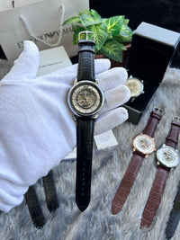 Emporio Arman_i Meccanico Automatic Silver Black W134