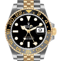 Role_x GMT Master II Zombie Black Grey Steel Yellow Gold Watch Two-tone Luxury Edition Premium Quality theroyaltime.in