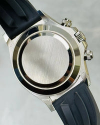 Ro*ex Eye Of The Tiger Silver Dial Silicon Belt Edition Premium Quality Luxury Watch theroyaltime.in